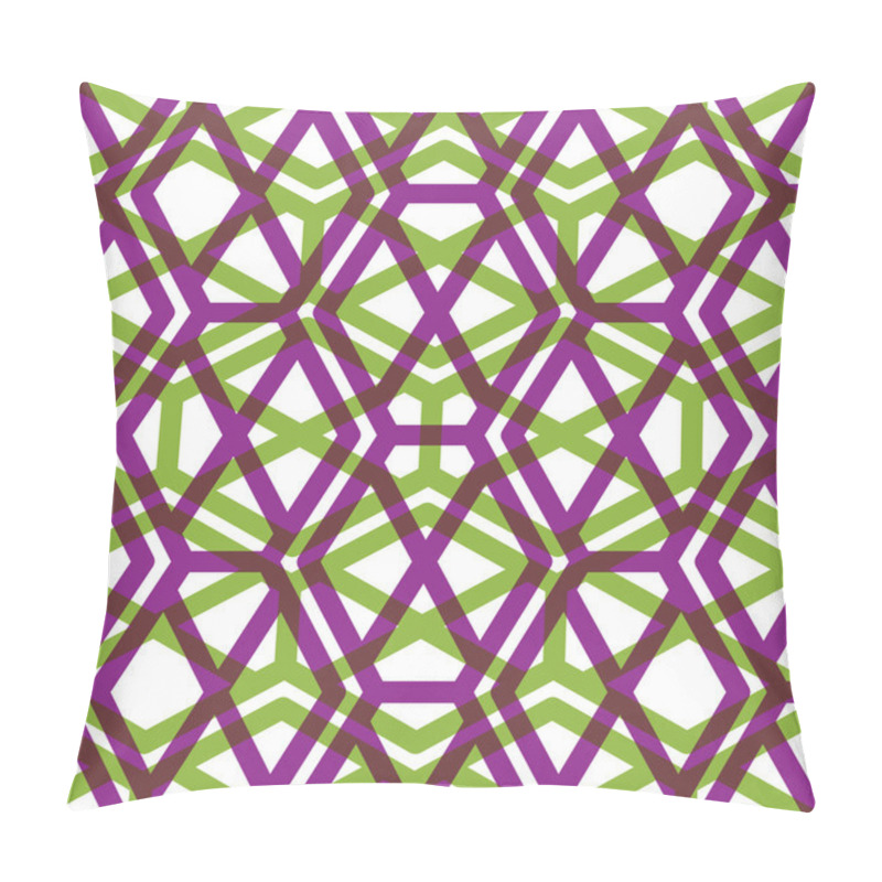 Personality  Bright Symmetric Seamless Unusual Pattern Pillow Covers