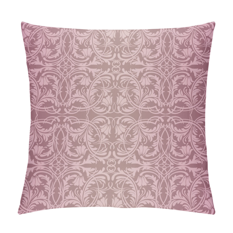 Personality  Pink Baroque Pattern Pillow Covers