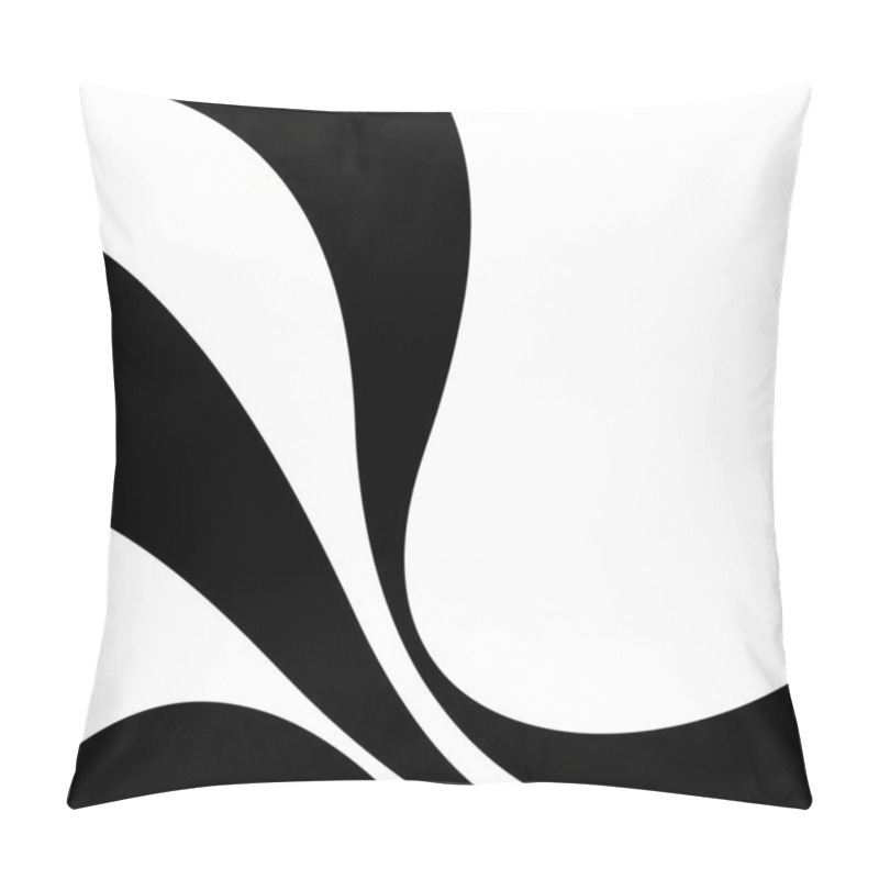 Personality  Swirly Vector Layout Pillow Covers