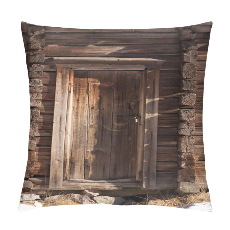 Personality  Old Wooden Door Pillow Covers