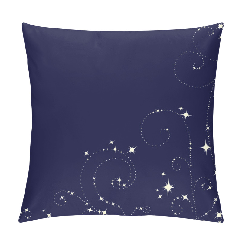 Personality  Swirl Pattern Of Stars Pillow Covers