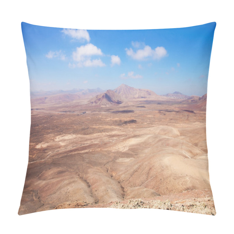 Personality  Northern Fuerteventura, View West From Montana Roja (Red Mountai Pillow Covers