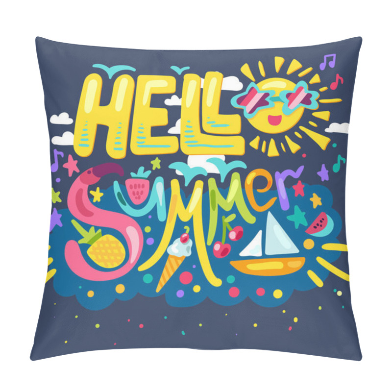 Personality  Hello Tropical Summer Pillow Covers