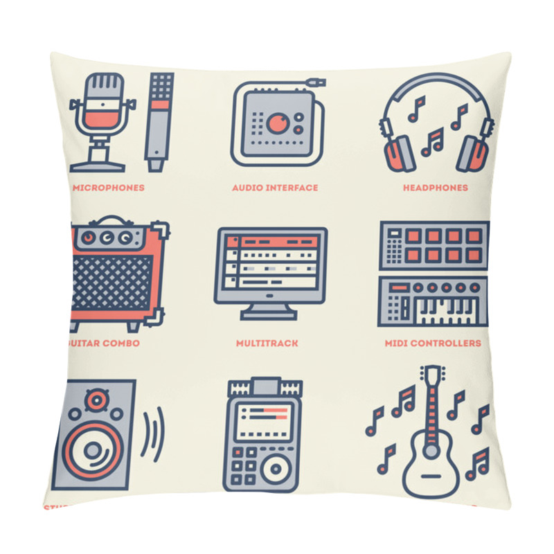 Personality  Set Home Studio Pillow Covers