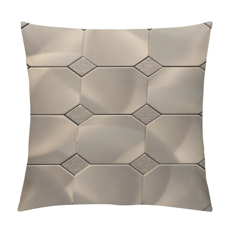 Personality  Metal Tiles Pillow Covers