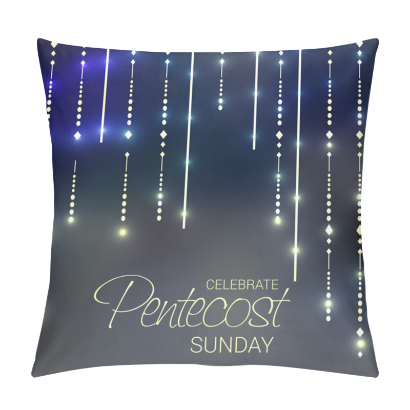 Personality  Pentecost Holy Spirit Dove. Pillow Covers