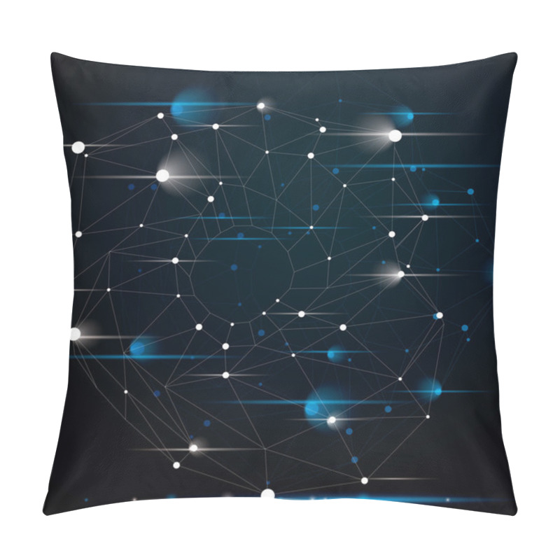 Personality  Complicated Abstract Blink 3D Shape Pillow Covers