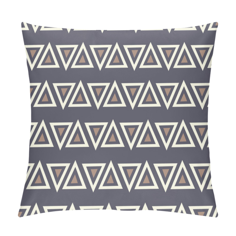 Personality  Retro Pattern With Geometric Shapes Pillow Covers