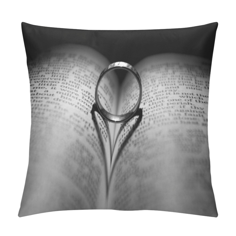 Personality  Wedding Ring Pillow Covers