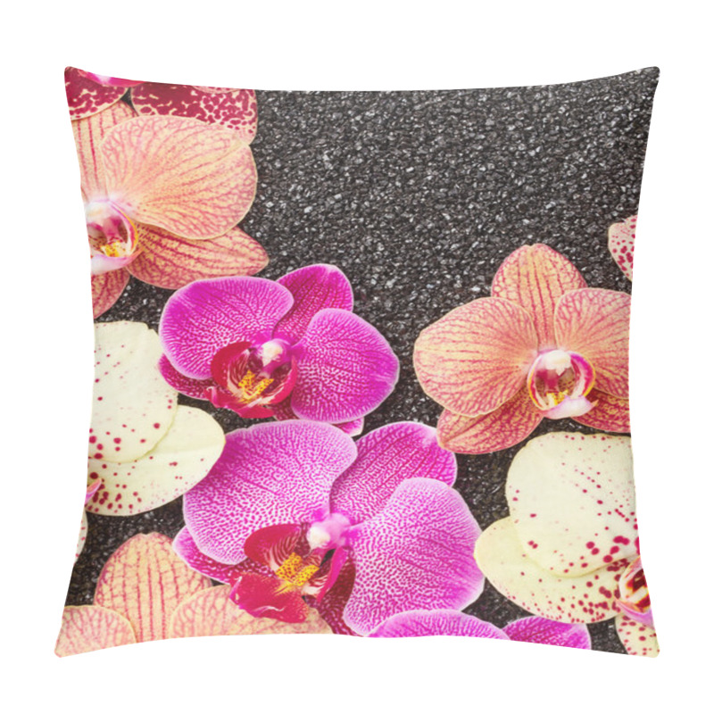 Personality  Beautiful Pink Orchid Flowers  Pillow Covers