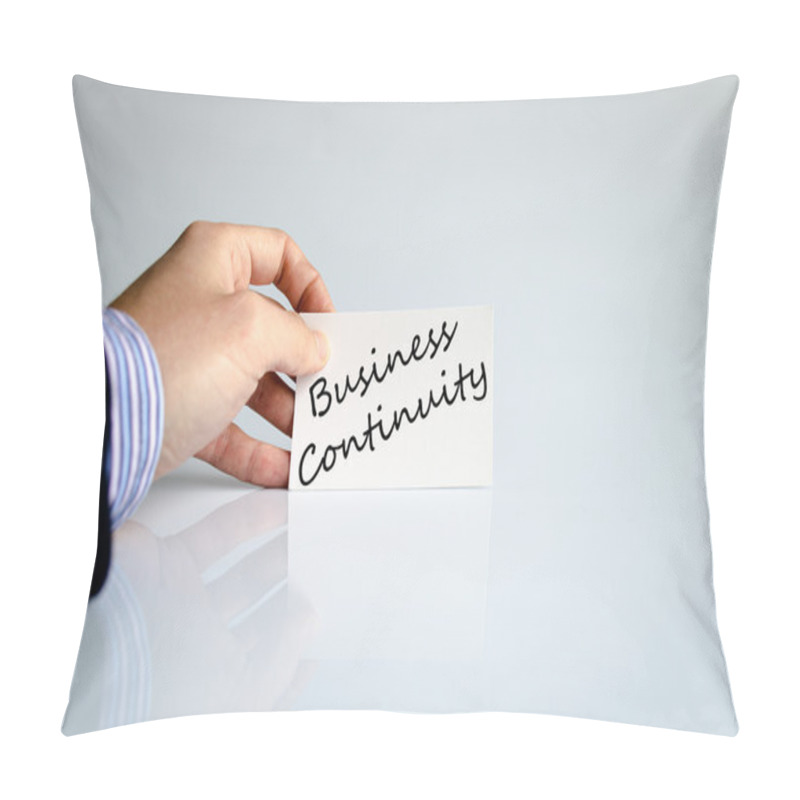 Personality  Business Continuity Text Concept Pillow Covers