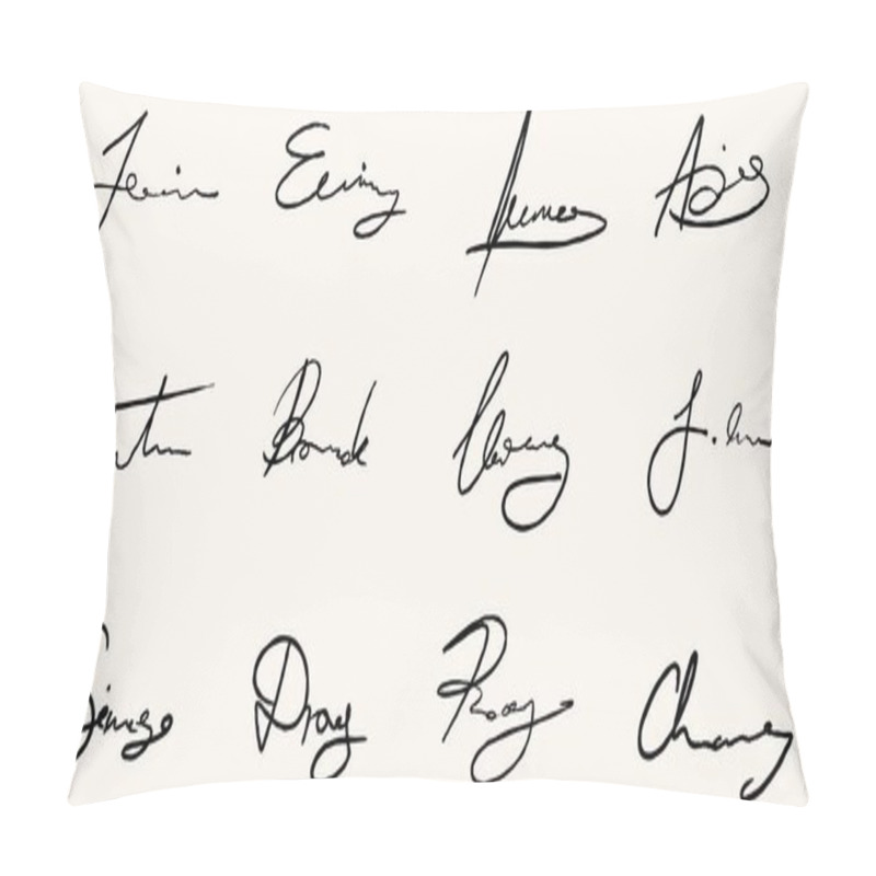 Personality  Business Signature Set Pillow Covers