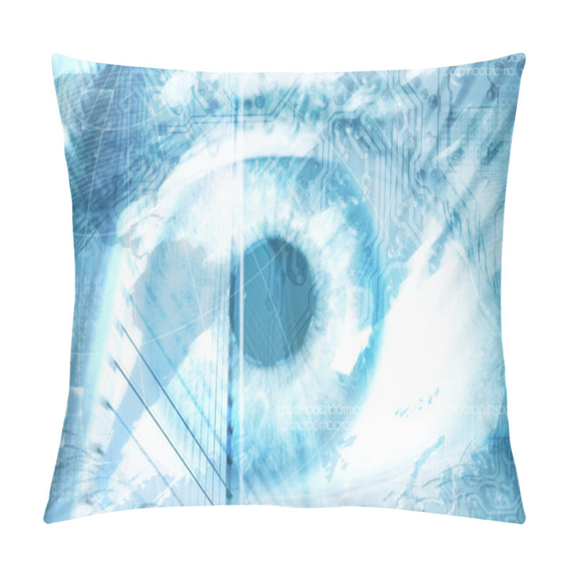 Personality  Futuristic Vision Pillow Covers