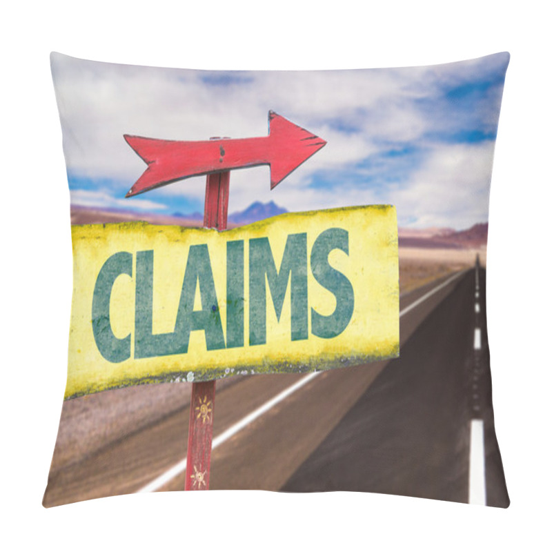 Personality  Claims Text Sign Pillow Covers