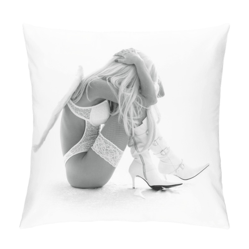 Personality  Monochrome Angel Drama Pillow Covers