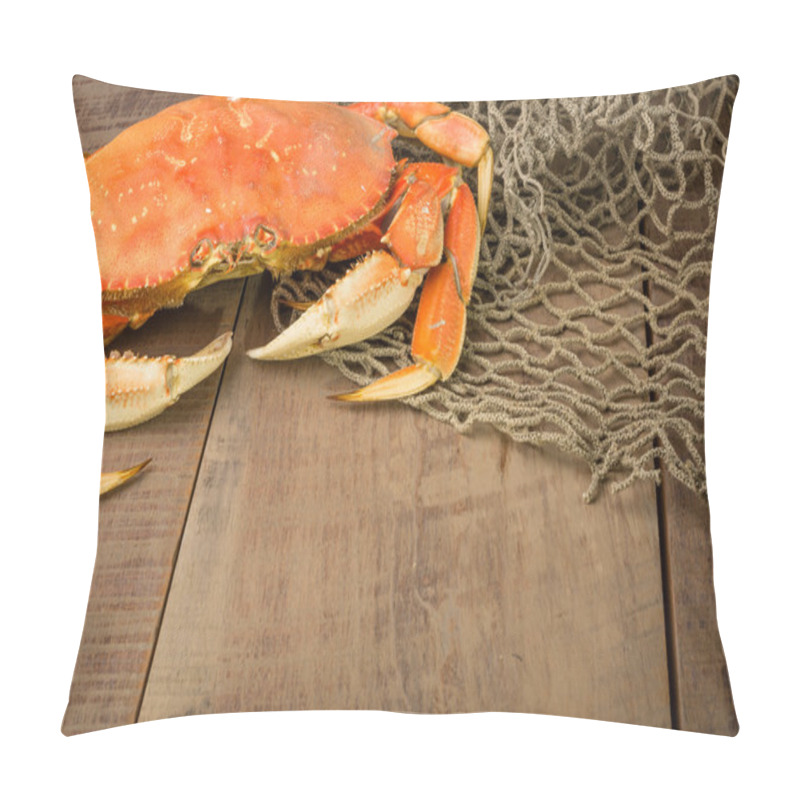 Personality  Dungeness Crab Ready To Cook Pillow Covers