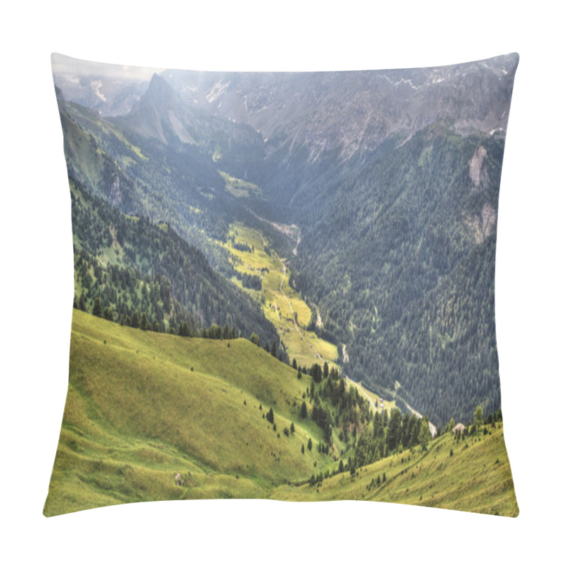 Personality  San Nicolo Valley, Trentino, Italy Pillow Covers