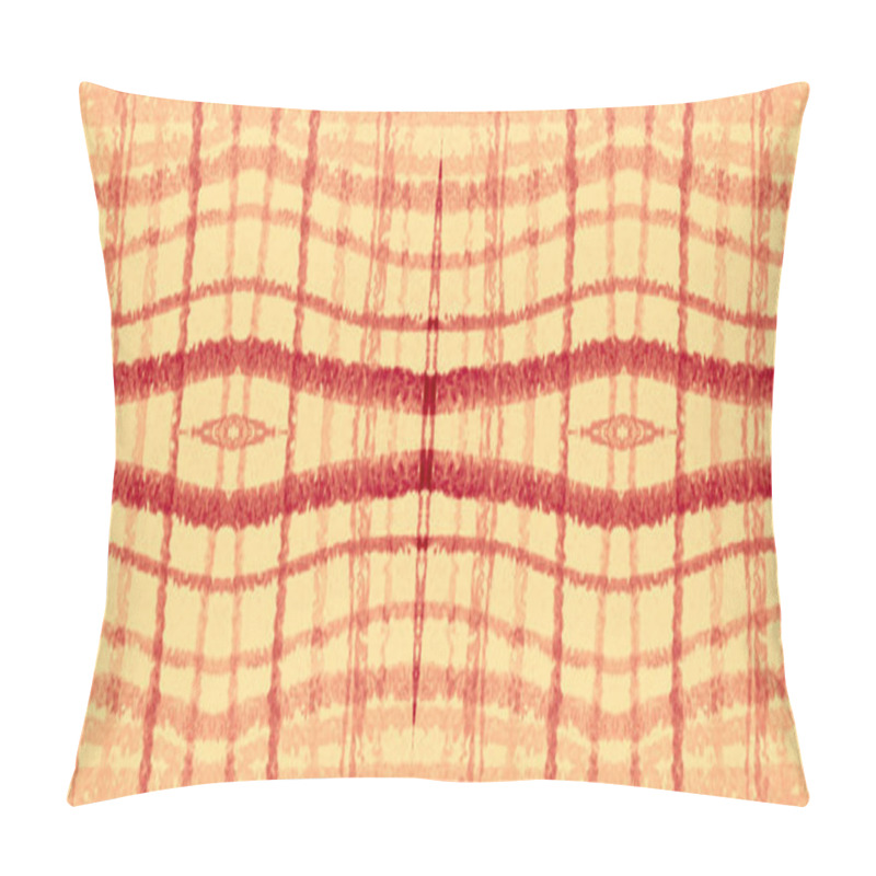 Personality  Summer Tartan Pattern. Watercolour Check Flannel.  Pillow Covers