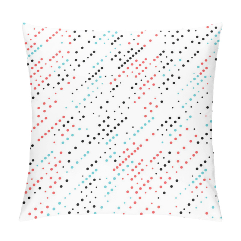 Personality  Vector Geometric Stripes Seamless Pattern. Repeating Abstract Li Pillow Covers