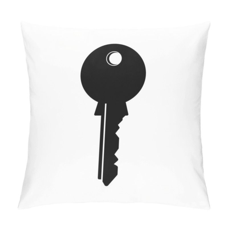 Personality  Key Icon Vector Illustration Design Symbol Technology Pillow Covers