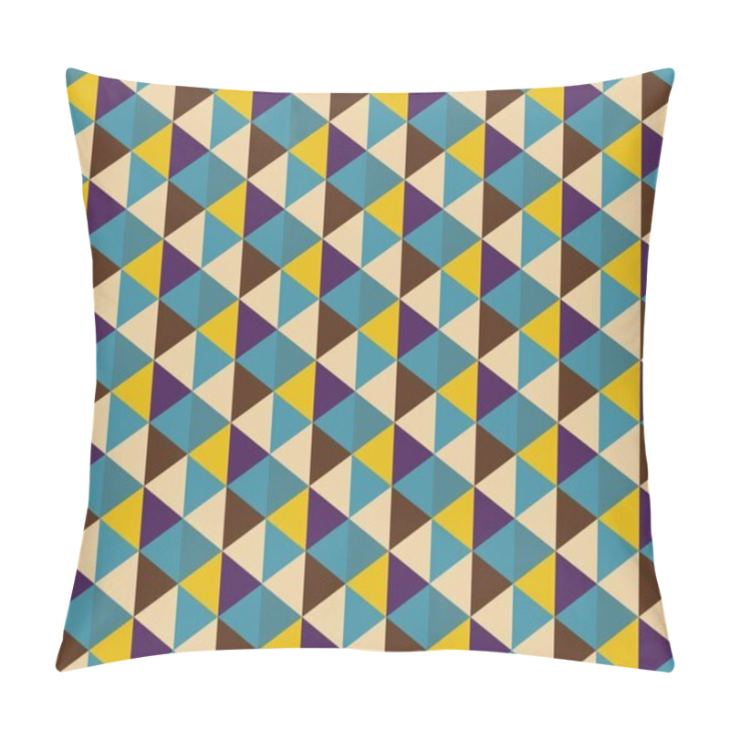 Personality  Abstract Creative Background With Repeated Shapes Pillow Covers