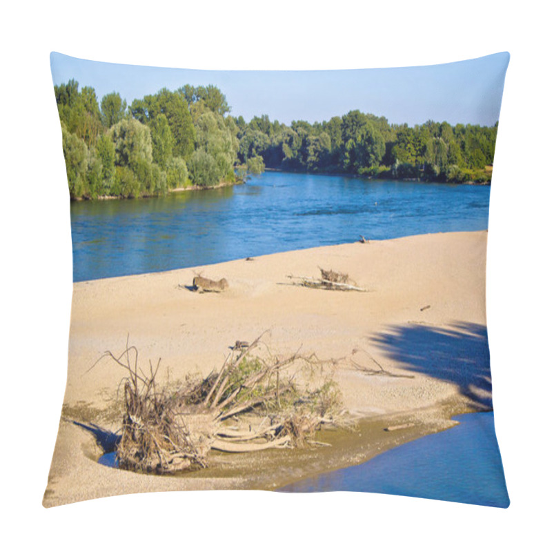 Personality  River Of Drava Green Nature, Podravina Region, Croatia Pillow Covers