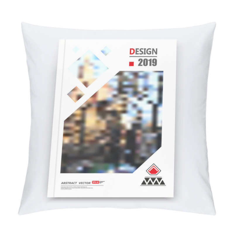 Personality  Abstract Composition, Urban City View, Industrial Architecture Texture, Square Part Construction, A4 Brochure Title Sheet, Creative Lozenge Figure Icon, Rhombus Logo Surface, Banner Form, Flyer Font Pillow Covers