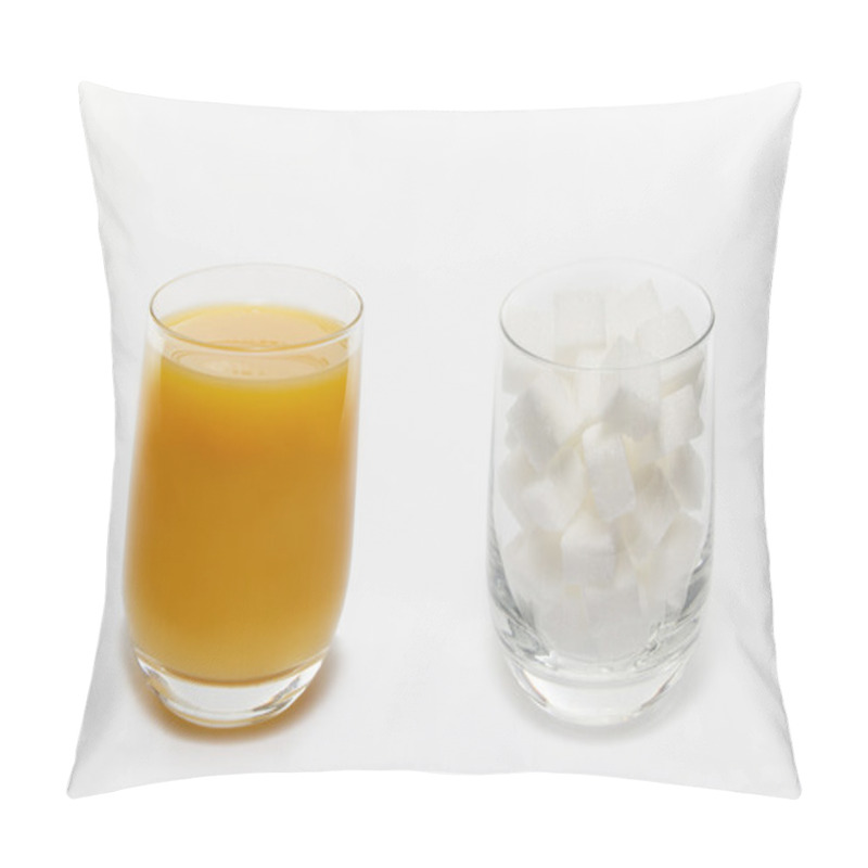 Personality  Orange Juice Sugar Cube Pillow Covers