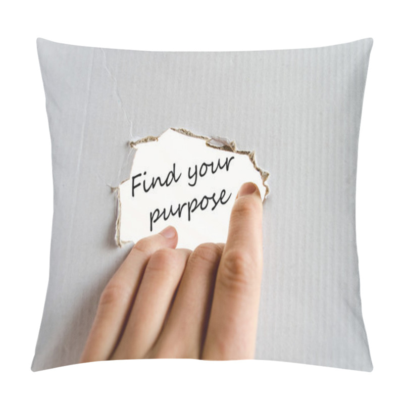 Personality  Find Your Purpose Concept Pillow Covers