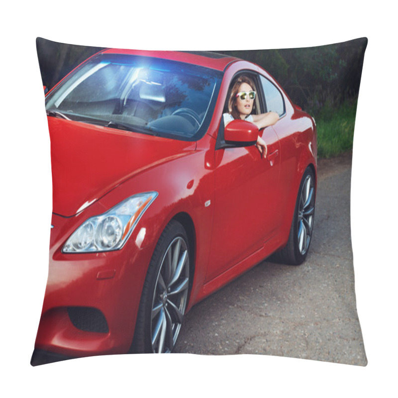 Personality  Travelling By Car Pillow Covers