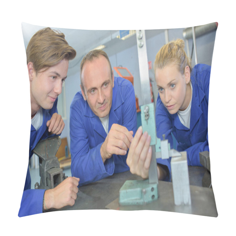 Personality  Apprentices In The Workshop Pillow Covers