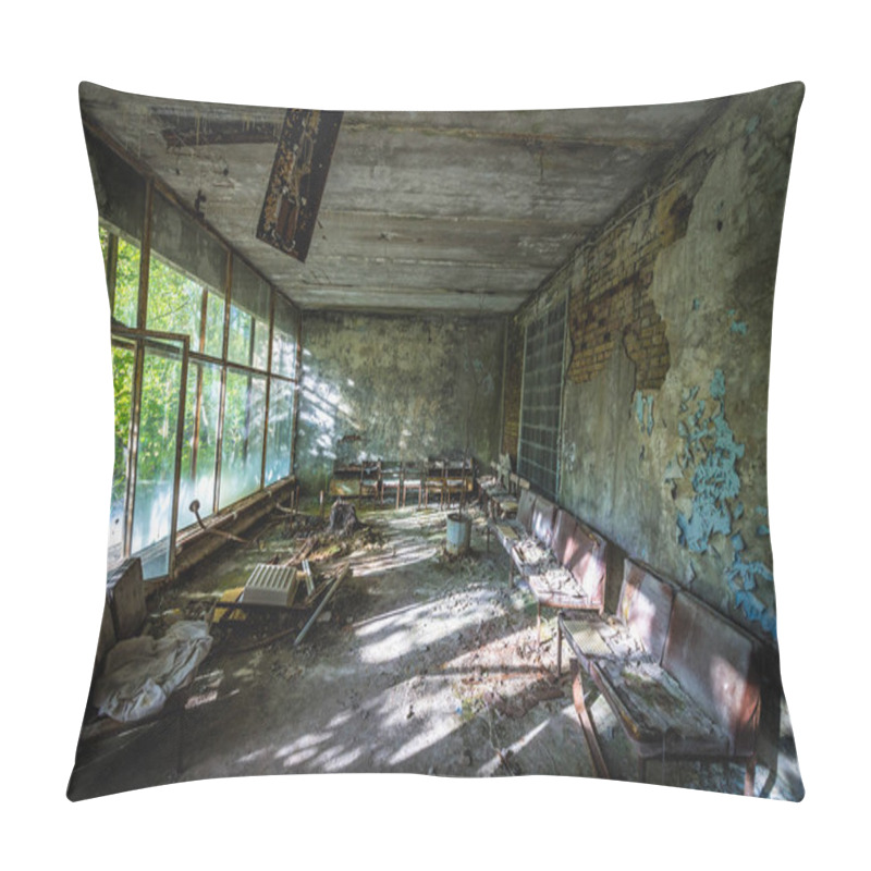 Personality  Hosptal In Pripyat Pillow Covers