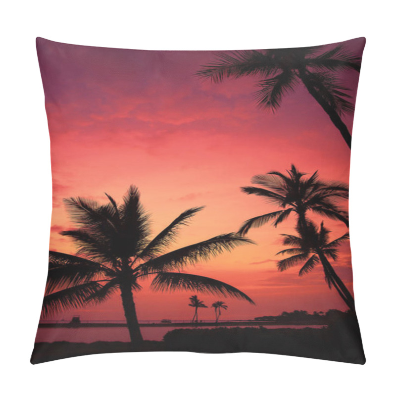 Personality  Hawaiian Sunset On Big Island Pillow Covers