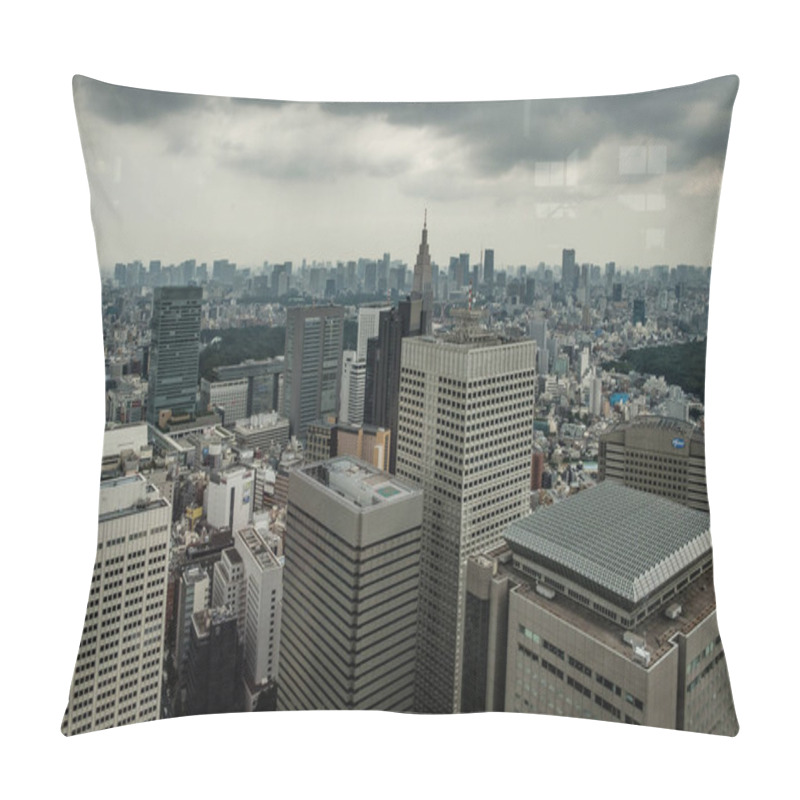 Personality  Aerial View Of Tokyo City, Japan Pillow Covers