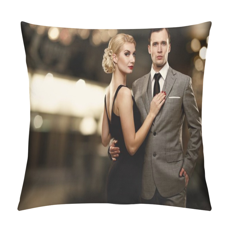 Personality  Retro Couple Pillow Covers