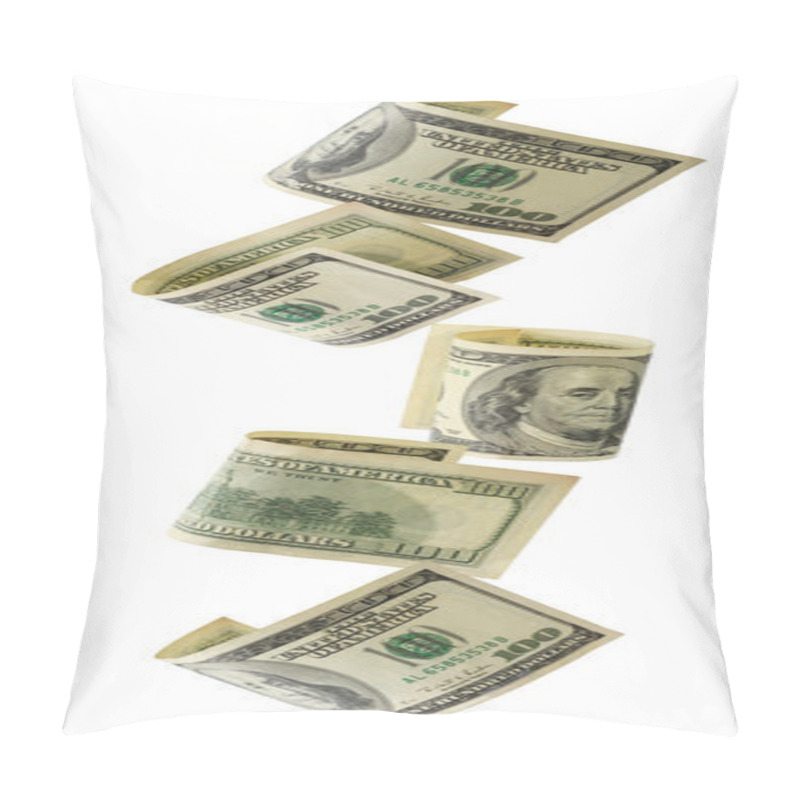 Personality  Cascading US Dollars Pillow Covers