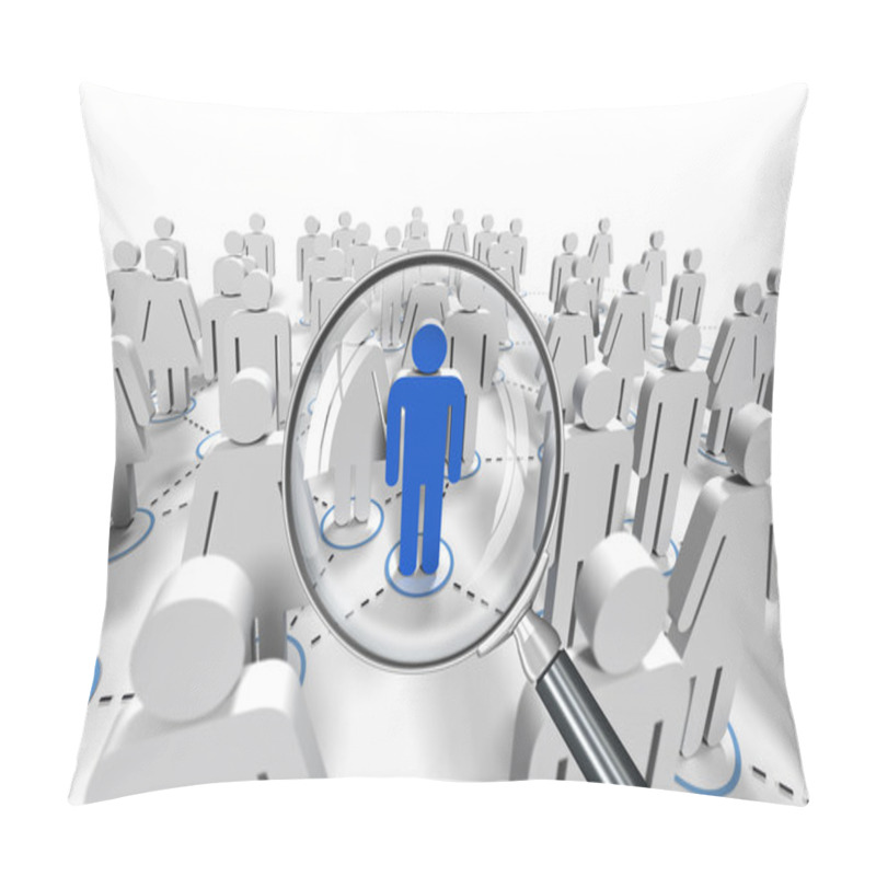 Personality  Male Job Search Pillow Covers