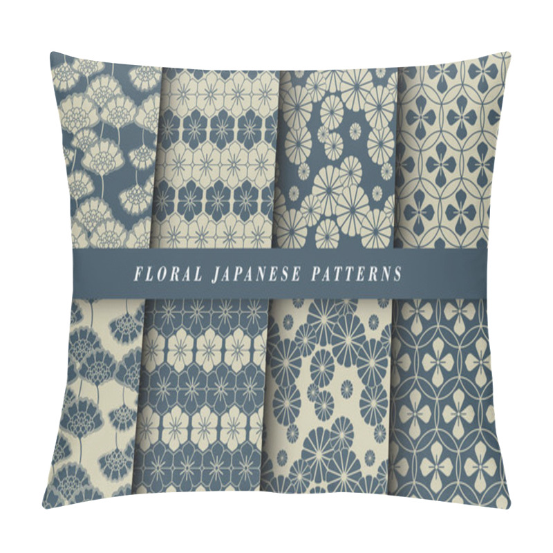 Personality  Abstract Floral Patterns With Tulips. Set Of Patterns. Vector Flower. Pillow Covers