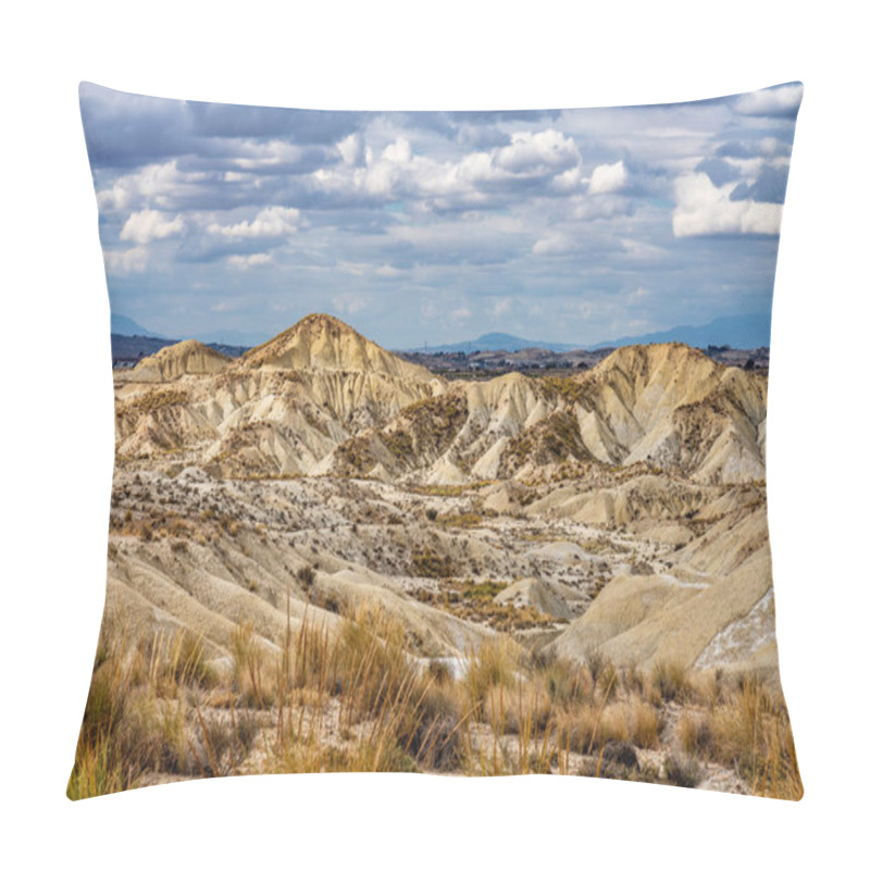 Personality  The Badlands Of Abanilla And Mahoya Near Murcia In Spain Pillow Covers