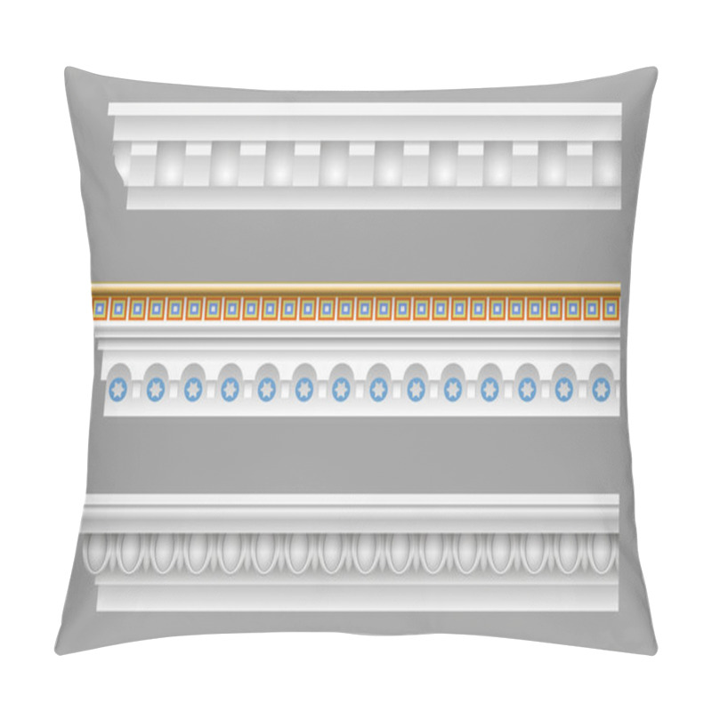 Personality  Set Of Classical Cornices Pillow Covers