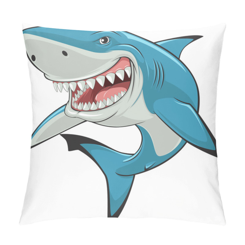 Personality  White Shark Pillow Covers