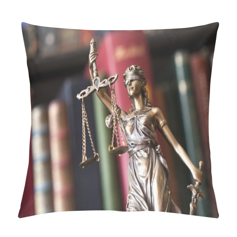 Personality  Statue Of Justice Pillow Covers