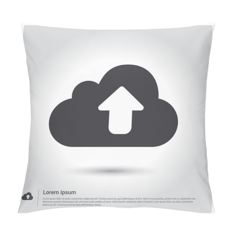 Personality  Cloud Download Icon Pillow Covers