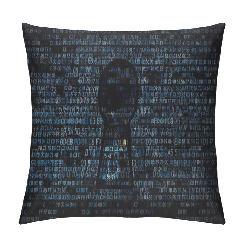 Personality  Protection Of Computer Data. Request Access Code Pillow Covers