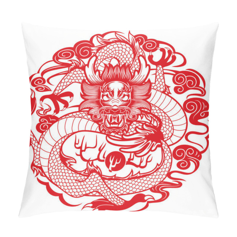 Personality  Graphic Dragon In Chinese Style Pillow Covers