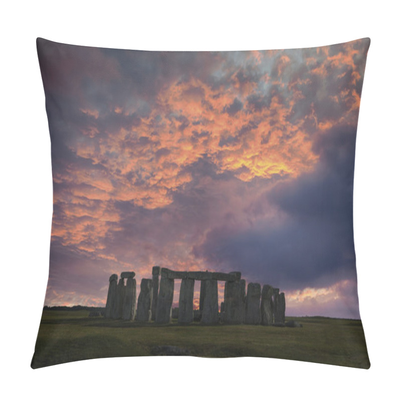 Personality  Stonehenge Winter Solstice Pillow Covers