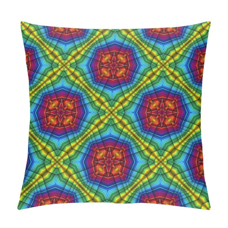 Personality  Medieval Seamless Ceiling Or Floor Pattern Pillow Covers