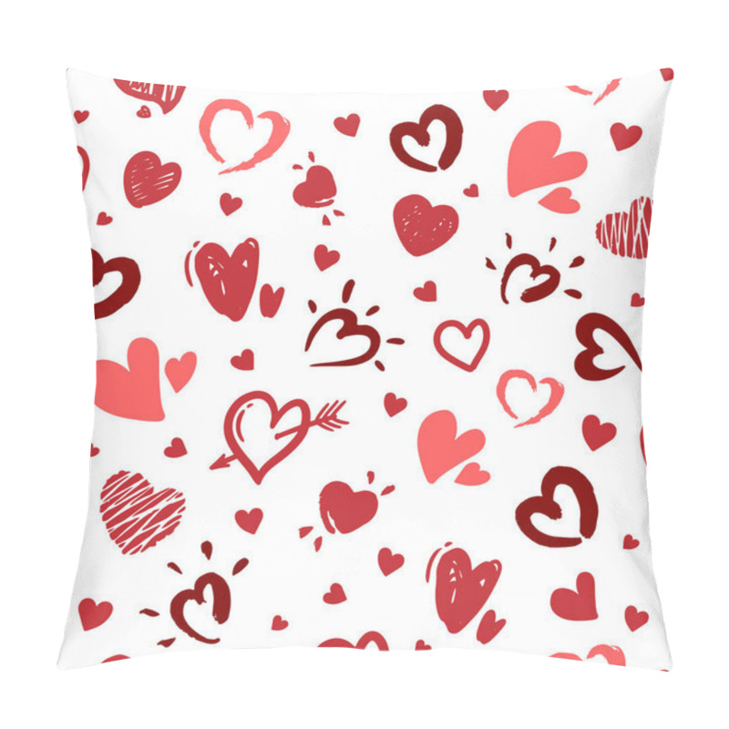 Personality  Valentines Day Pattern, Vector Iillustration Pillow Covers