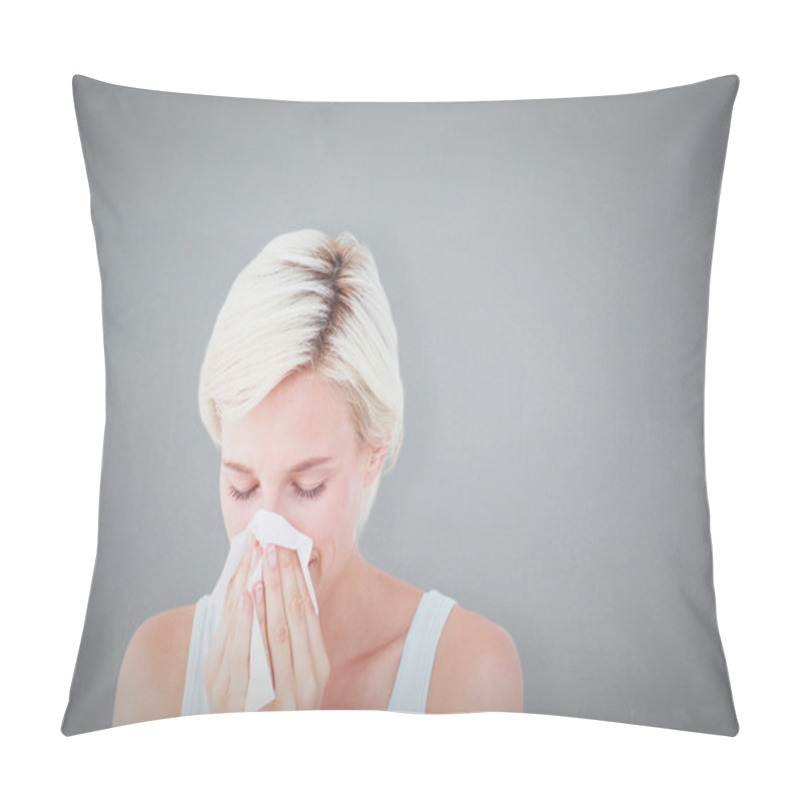 Personality  Portrait Of Woman At Daytime  Pillow Covers