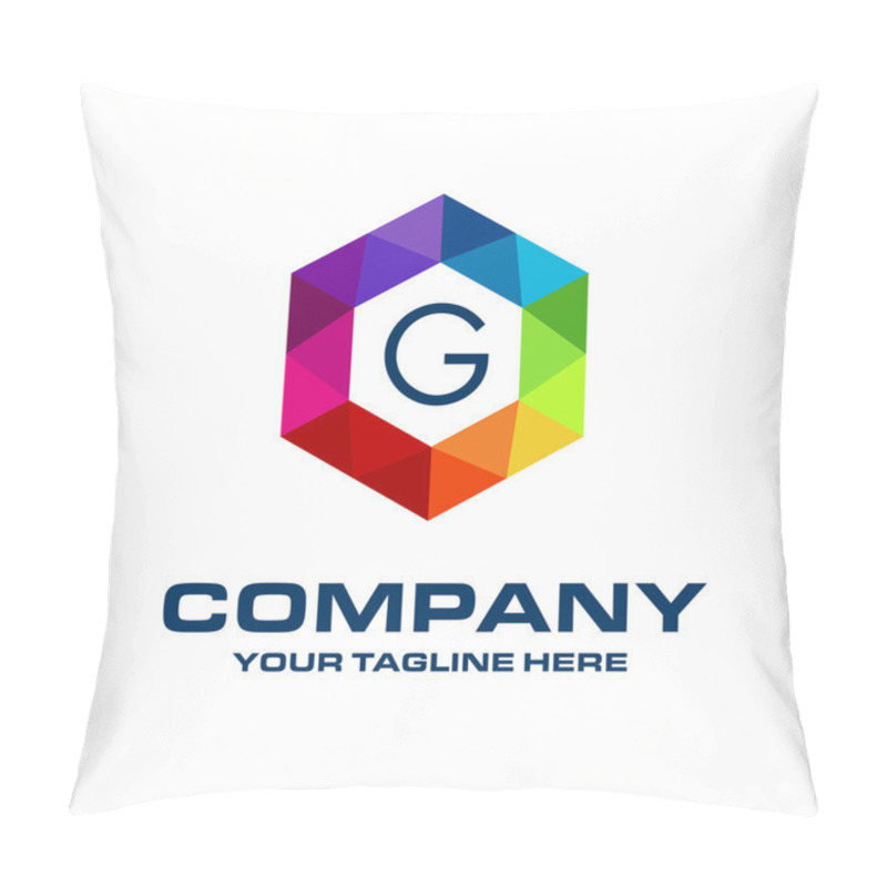 Personality  G Letter Logo Icon Pillow Covers